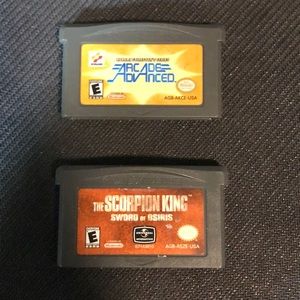 Konami Collection & Scorpion King GBA Games